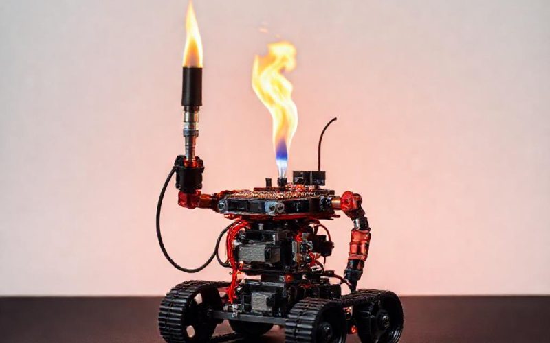 Build a Fire Fighting Robot Using Flame Sensor and Arduino