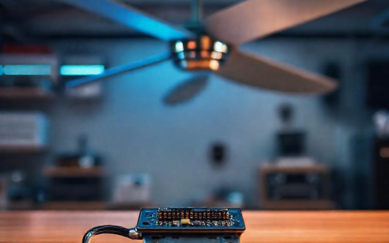 Control Fan Speed via Mobile Using Iot and Nodemcu