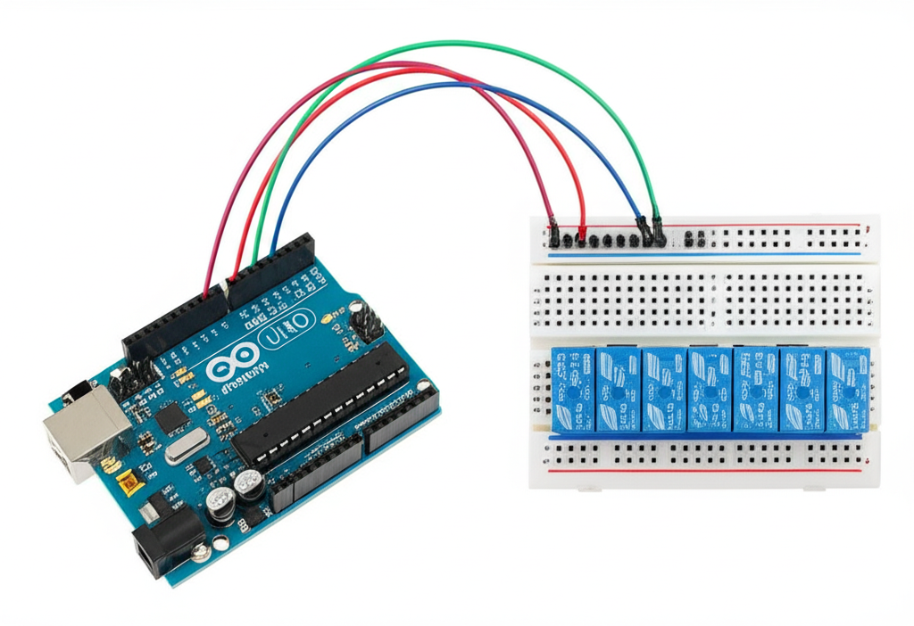 Controlling Multiple Relays with Arduino – Smart Control System